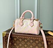 Kitlife Louis Vuitton Nano Speedy Stardust Pink Monogram Empreinte - 16.0 x 10.0 x 7.5CM - 1