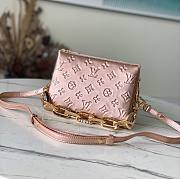 	 Kitlife Louis Vuitton Coussin BB Pink Gold Lambskin - 21 x 16 x 7  cm - 1