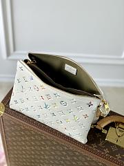 	 Kitlife Louis Vuitton Coussin PM White Lambskin - 26 x 20 x 12 cm - 3