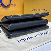 	 Kitlife Louis Vuitton Coussin PM Black and White logo - 26 x 20 x 12 cm - 4