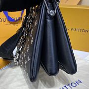 	 Kitlife Louis Vuitton Coussin PM Black and White logo - 26 x 20 x 12 cm - 3