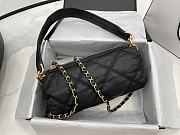 Kitlife Chanel Small Bowling Bag Calfskin and Gold Hardware - 11*20*11cm - 3