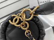 Kitlife Chanel Small Bowling Bag Calfskin and Gold Hardware - 11*20*11cm - 4