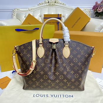 	 Kitlife Louis Vuitton Odeon Tote MM Monogram Canvas - 31.5x28x16cm