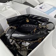 	 Kitlife Chanel Gold Chain Garbage Black Bag - 18X20X6.5cm - 6