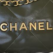 	 Kitlife Chanel Gold Chain Garbage Green Bag - 18X20X6.5cm - 2