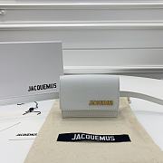 Kitlife Jacquemus Le Ceinture Bello belt bag White - 12x9x2.5cm - 1