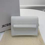 Kitlife Jacquemus Le Ceinture Bello belt bag White - 12x9x2.5cm - 3