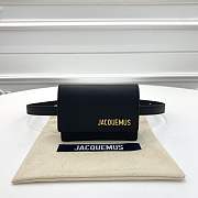 	 Kitlife Jacquemus Le Ceinture Bello belt bag black - 12x9x2.5cm - 1