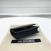 	 Kitlife Jacquemus Le Ceinture Bello belt bag black - 12x9x2.5cm - 4