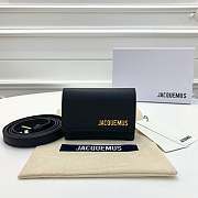 	 Kitlife Jacquemus Le Ceinture Bello belt bag black - 12x9x2.5cm - 6