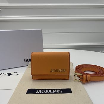 	 Kitlife Jacquemus Le Ceinture Bello belt bag yellow - 12x9x2.5cm