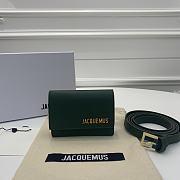 	 Kitlife Jacquemus Le Ceinture Bello belt bag green - 12x9x2.5cm - 1