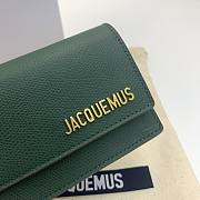 	 Kitlife Jacquemus Le Ceinture Bello belt bag green - 12x9x2.5cm - 4