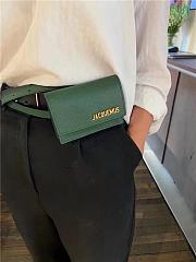 	 Kitlife Jacquemus Le Ceinture Bello belt bag green - 12x9x2.5cm - 5