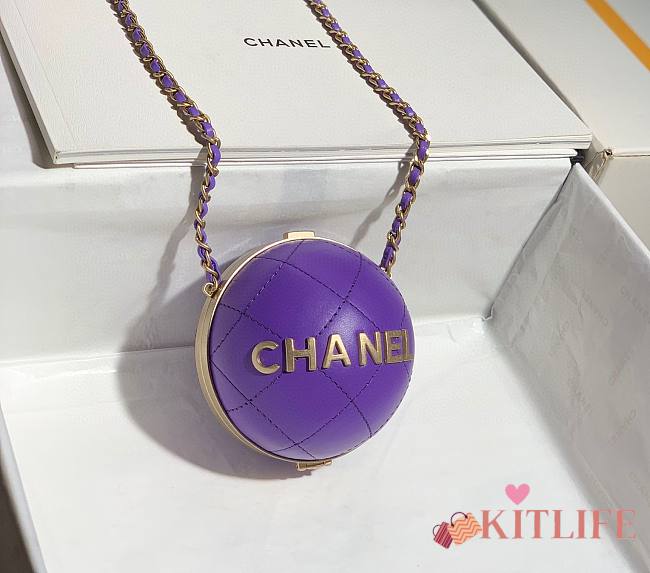 	 Kitlife Chanel COLLECTIBLE BAG LIMITED EDITION PURPLE - 8cm - 1