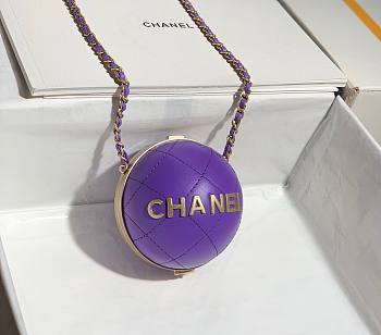 	 Kitlife Chanel COLLECTIBLE BAG LIMITED EDITION PURPLE - 8cm