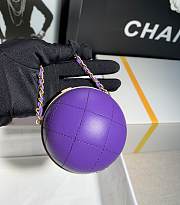 	 Kitlife Chanel COLLECTIBLE BAG LIMITED EDITION PURPLE - 8cm - 4