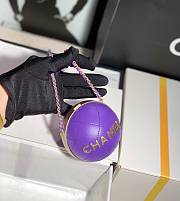 	 Kitlife Chanel COLLECTIBLE BAG LIMITED EDITION PURPLE - 8cm - 2