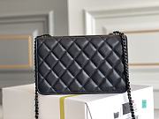 Kitlife Chanel WOC Lambskin Black Hardware - 19cm - 6