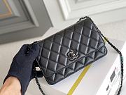 Kitlife Chanel WOC Lambskin Black Hardware - 19cm - 5