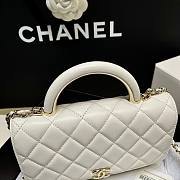 	 Kitlife Chanel WOC Top Handle Gold Chain White - 12*18*3.5cm - 6