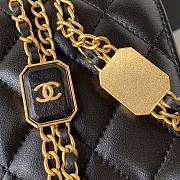 	 Kitlife Chanel WOC With Charm Gold Chain Black - 19cm - 5