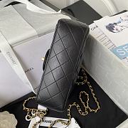 Kitlife Chanel 22B Top Handle Black Mini Flap - 20x12x6cm - 3