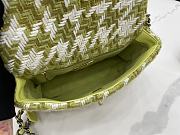 Kitlife Chanel 19 Large Tweed Green & Ecru - 26cm - 4