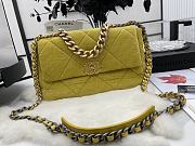 	 Kitlife Chanel 19 Large Mustard Color - 30cm - 1