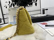 	 Kitlife Chanel 19 Large Mustard Color - 30cm - 6