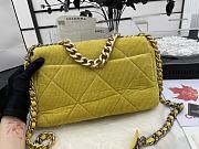 	 Kitlife Chanel 19 Large Mustard Color - 30cm - 4