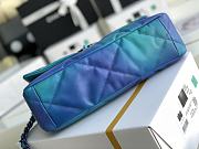 	 Kitlife Chanel 19 Large Flap Bag Tie Dye Calfskin - 30cm - 3