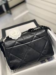 Kitlife Chanel 19 Medium Flap Bag All Black - 26cm - 2