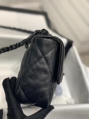 Kitlife Chanel 19 Medium Flap Bag All Black - 26cm - 3