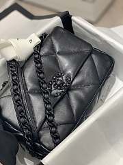 Kitlife Chanel 19 Medium Flap Bag All Black - 26cm - 4