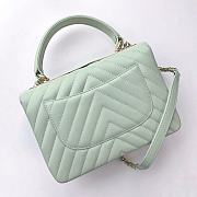 	 Kitlife Chanel Trendy CC Green Mint With Gold Hardware - 17x25x12cm - 2