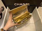 	 Kitlife Chanel Flap Bag With Top Handle Metalic Lambskin - 25cm - 2