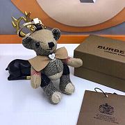 Kitlife Burberry Metallic Cashmere Vintage Check Thomas Bear Keychain (4 colors) - 5