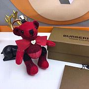 Kitlife Burberry Metallic Cashmere Vintage Check Thomas Bear Keychain (4 colors) - 4
