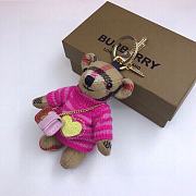 Kitlife Burberry Metallic Cashmere Thomas Bear Keychain (4 colors) - 4