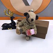 Kitlife Burberry Beige Thomas Bear Keychain - 2