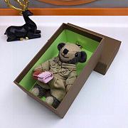 Kitlife Burberry Beige Thomas Bear Keychain - 3