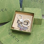 	 Kitlife Gucci Crystal Embellished Bee Keychain (3 colors) - 4