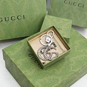 Kitlife Gucci Marmont Double GG key chain with hook (3 colors) - 4