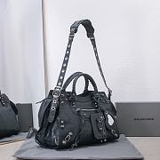 Kitlife Balenciaga Neo Cagole City Bag Black - 38*17*24cm - 2