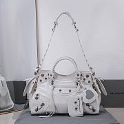 	 Kitlife Balenciaga Neo Cagole City Bag White - 38*17*24cm - 1