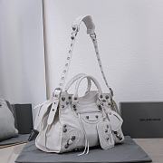 	 Kitlife Balenciaga Neo Cagole City Bag White - 38*17*24cm - 6