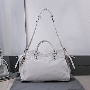	 Kitlife Balenciaga Neo Cagole City Bag White - 38*17*24cm - 5