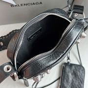 Kitlife Balenciaga Le Cagole crinkled-leather cross-body bag - 20x16x5cm - 2